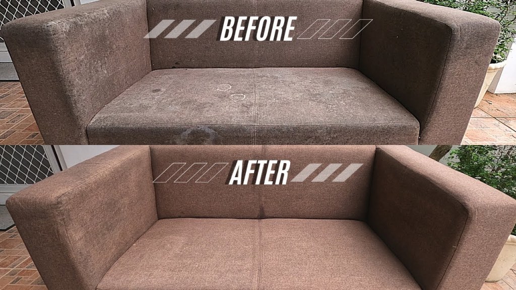 Picture of: Stain and Mold Removal On Sofa  Upholstery Deep Cleaning